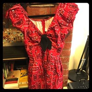 Pin Up Girl Clothing bandana print Natalie dress